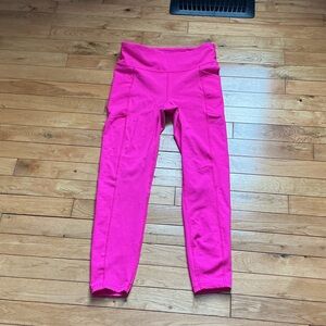 GAP Women's Vibrant Pink Leggings